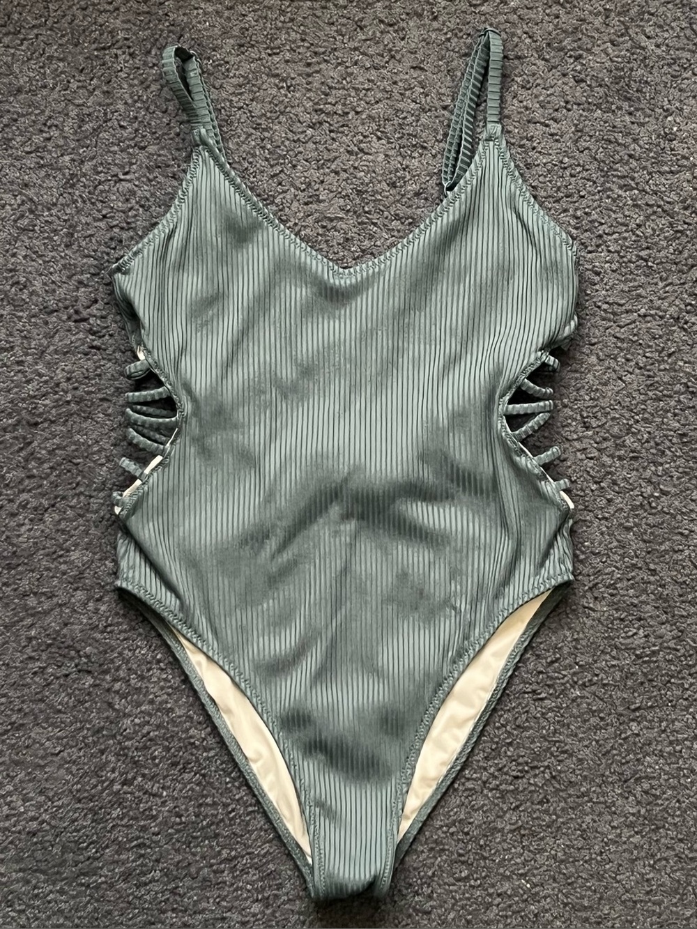 Victoria's Secret Pink Blue One Piece Swimsuit